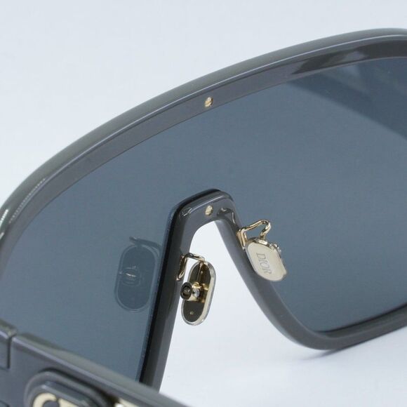 NEW DIOR DIORBOBBYSPORT M1U 45A7 GREY/SILVER MIRROR SUNGLASSES - Picture 5 of 12